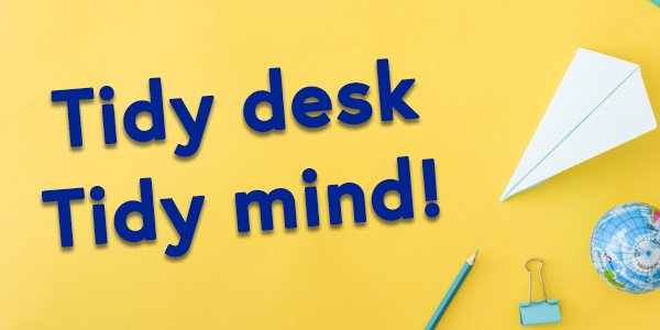 Clear up that clutter and get #organised with our desk tidies and storage units > clarkesnottingham.co.uk #productivity