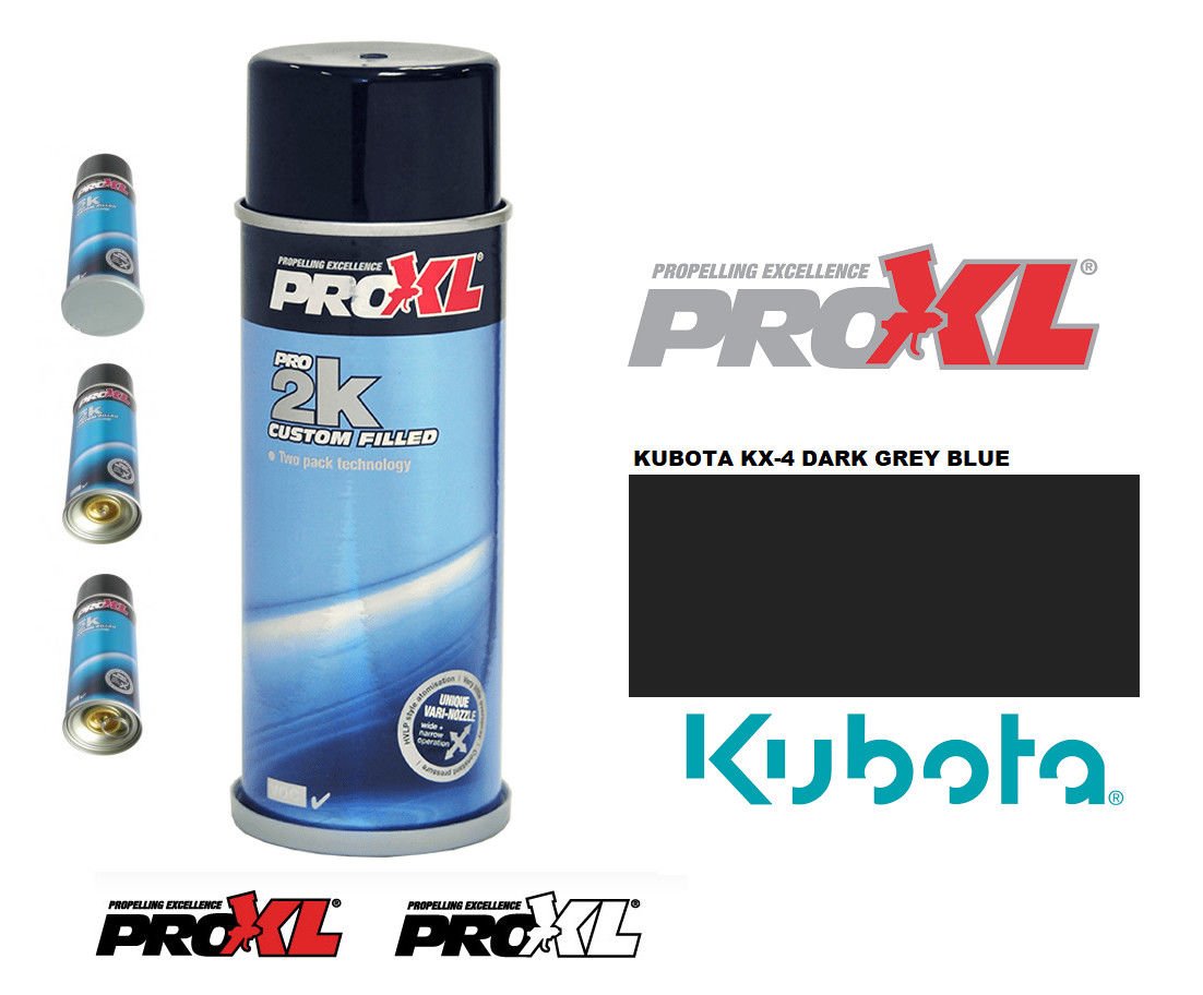 heavypaints's tweet photo. Kubota KX-4 Series Dark Grey Blue Excavator Aerosol https://t.co/ghe6yfxZsS #87RT https://t.co/zvSIQBwTsK