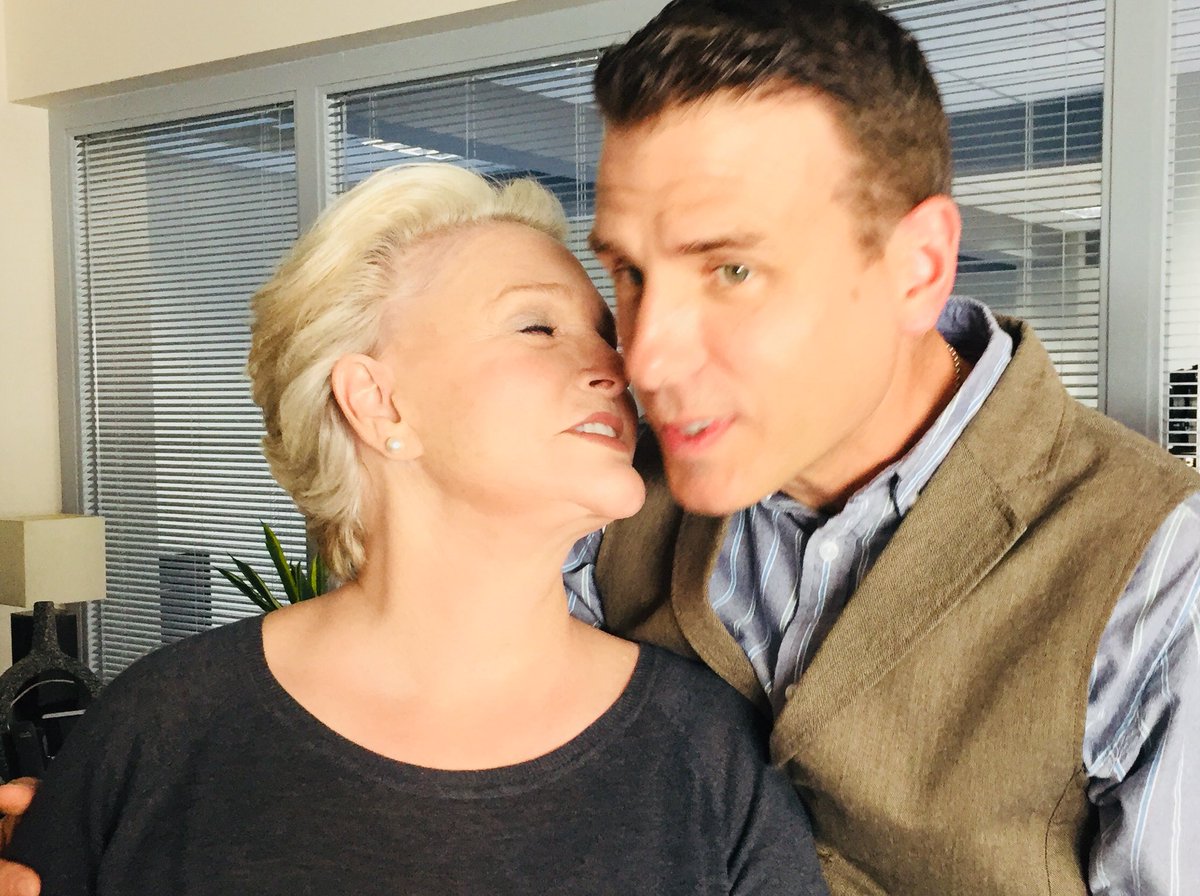 jasedurr's tweet image. Can’t wait for you to see the  @BBCCasualty episode with the wonderful @SharonGless, we had such fun on set!