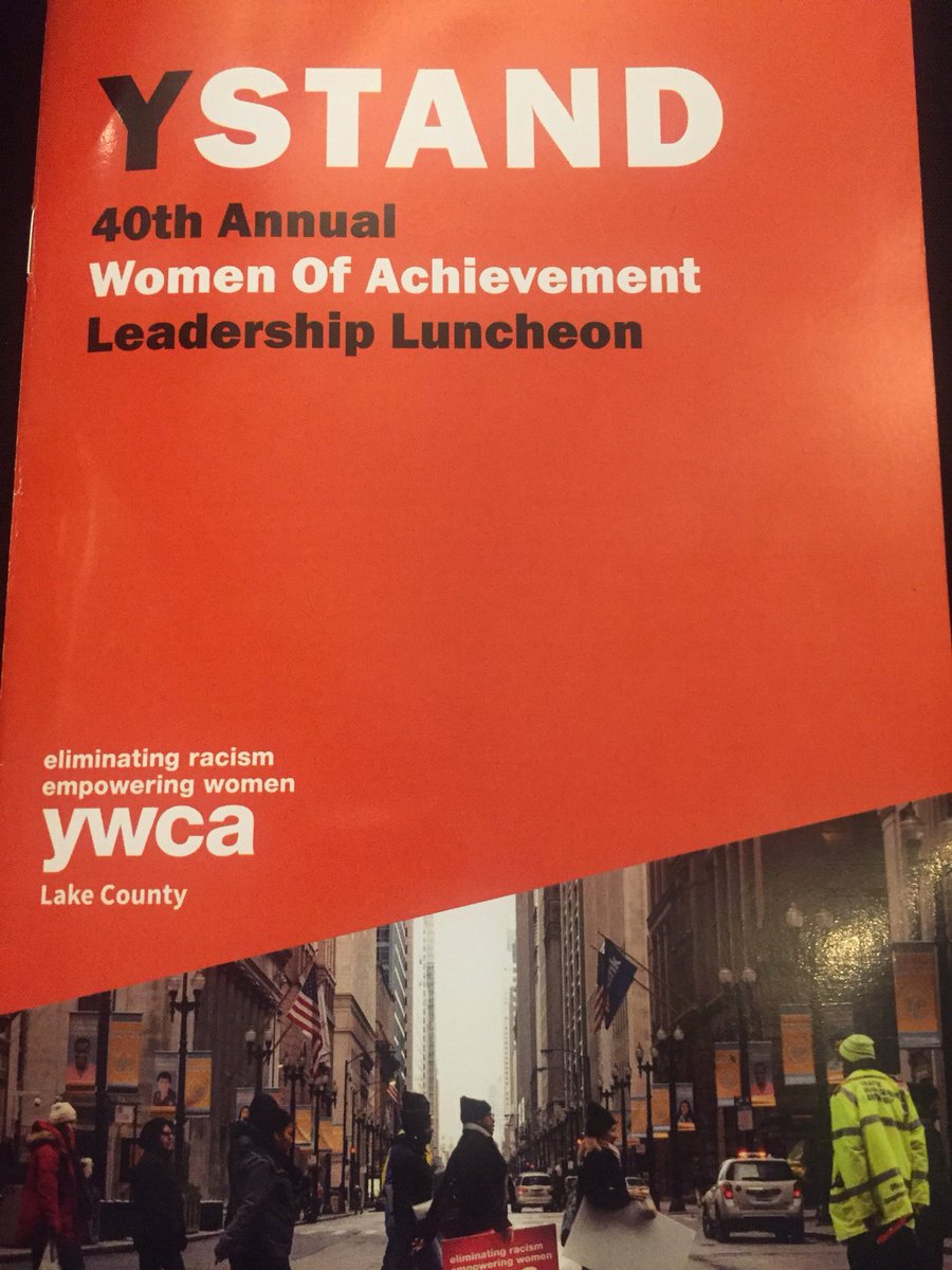 AniseWiley's tweet photo. Attending the 40th Annual Women of Achievement Leadership Luncheon. #YWCA Lake County #YSTAND. Thank you board member Melissa Donaldson @melissabassdon2 Keynote #WBBM Felicia Middlebrooks https://t.co/UqnZmAUf7t