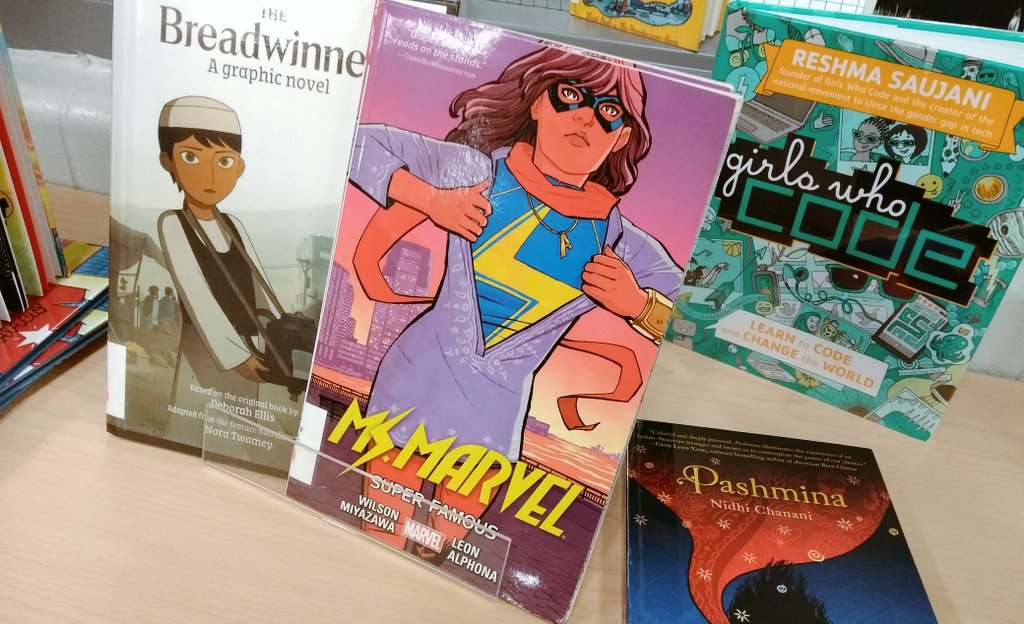MrSchuermann's tweet photo. Many great intermediate visual literacy titles now available to help explore ideas around social justice &amp; Canadian history @AylesburyPDSB @PDSB_Libraries @PeelSchools.

cc @Ms_A_Held @MrMyton @Mr_Widgett et al. https://t.co/NP64c5faUO