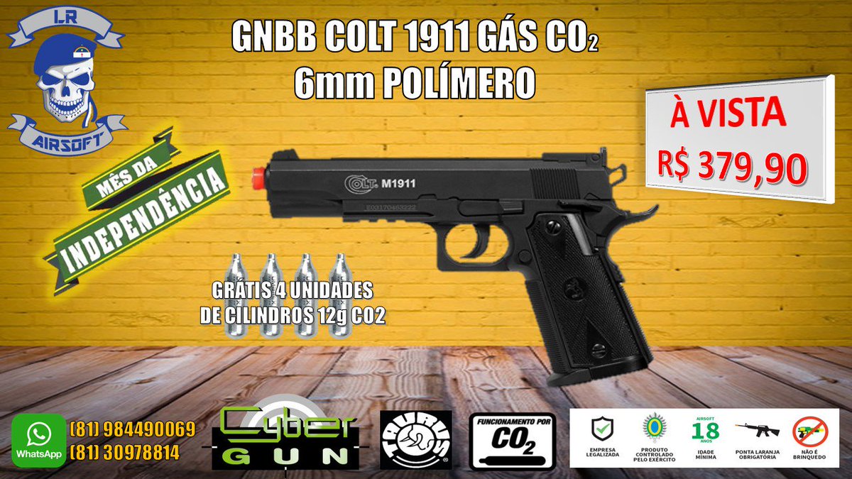 IgreenEnergy_PE's tweet photo. (NÃO É ARMA DE FOGO)
🇧🇷 ENTREGAMOS EM TODO O BRASIL 🇧🇷
🚨 POUCAS UNIDADES EM ESTOQUE 🚨
🎯Confira nossos produtos na nossa página https://t.co/rssQ4tSxZ2 

🏆Nos sigam no Instagram https://t.co/74JBAsTOtX  
#airsoftbr #airsoftrecife #airsoftpernambuco #airsoftnordeste https://t.co/lPph5Mbu8Z