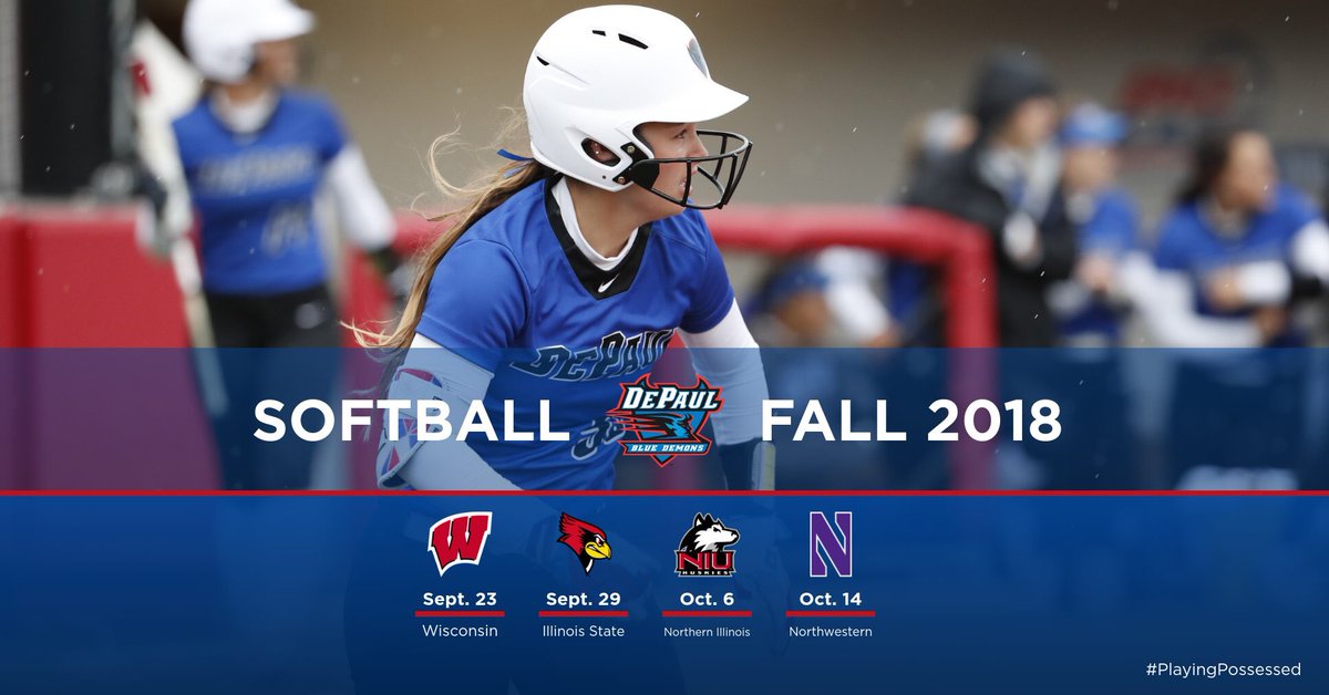 DePaulSB's tweet image. Not-so-patiently awaiting softball season. ¯\_(ツ)_/¯

So until then, here is our #FallSchedule. 🔵😈