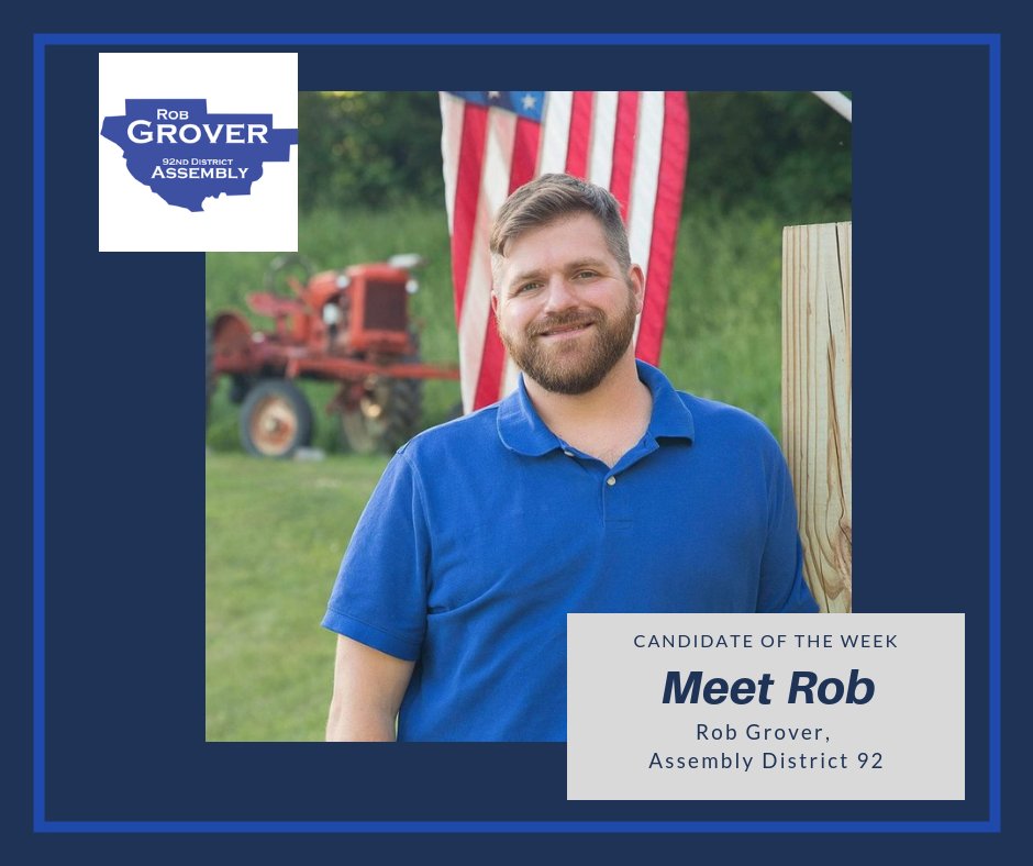 WIAssemblyDems's tweet image. @GoWithGrover is a small business owner who opened an outdoor food &amp;amp; music venue on his family’s land. He's part of the 5th generation of his family to live on this land in rural Trempealeau County. RT to support Rob Grover's campaign for the 92nd Assembly! #FlipWIBlue