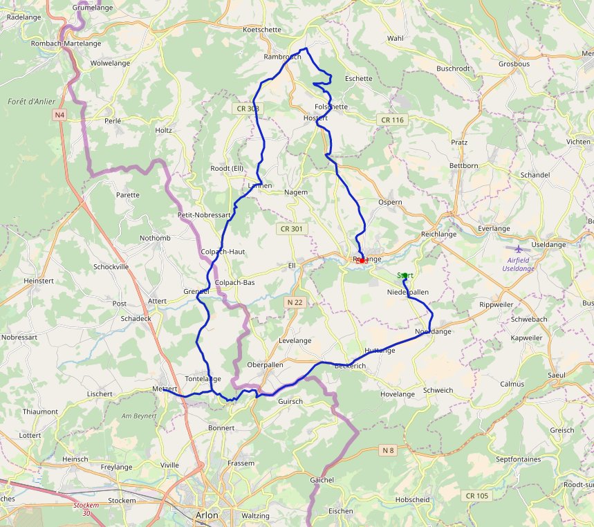 forunrdotcom's tweet photo. Who is crazy enough for a 42k run from Niederpallen to Rédange (Luxembourg) -- close to Arlon (Belgium)? Profile similar to the Athens Marathon!
https://t.co/DZI42DRPkj
#course #laufen #correr #correre #ai #datascience #runningroute #athensmarathon #Redange #Niederpallen #Arlon https://t.co/QF82BKKTaG