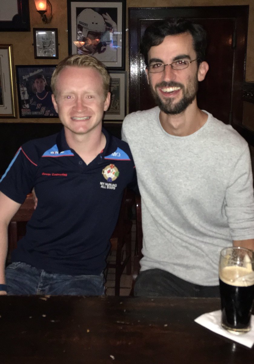 Micky Quigg (@micky_quigg) on Twitter photo Delighted to finally get to meet David Wogan of <a href="/playhurling/">Play Hurling</a> last night! Talked about all things hurling and the best ways to continue to promote and grow the game in the U.S! Doing a great job Dave! 🇮🇪🇺🇸 Delighted to finally get to meet David Wogan of <a href="/playhurling/">Play Hurling</a> last night! Talked about all things hurling and the best ways to continue to promote and grow the game in the U.S! Doing a great job Dave! 🇮🇪🇺🇸