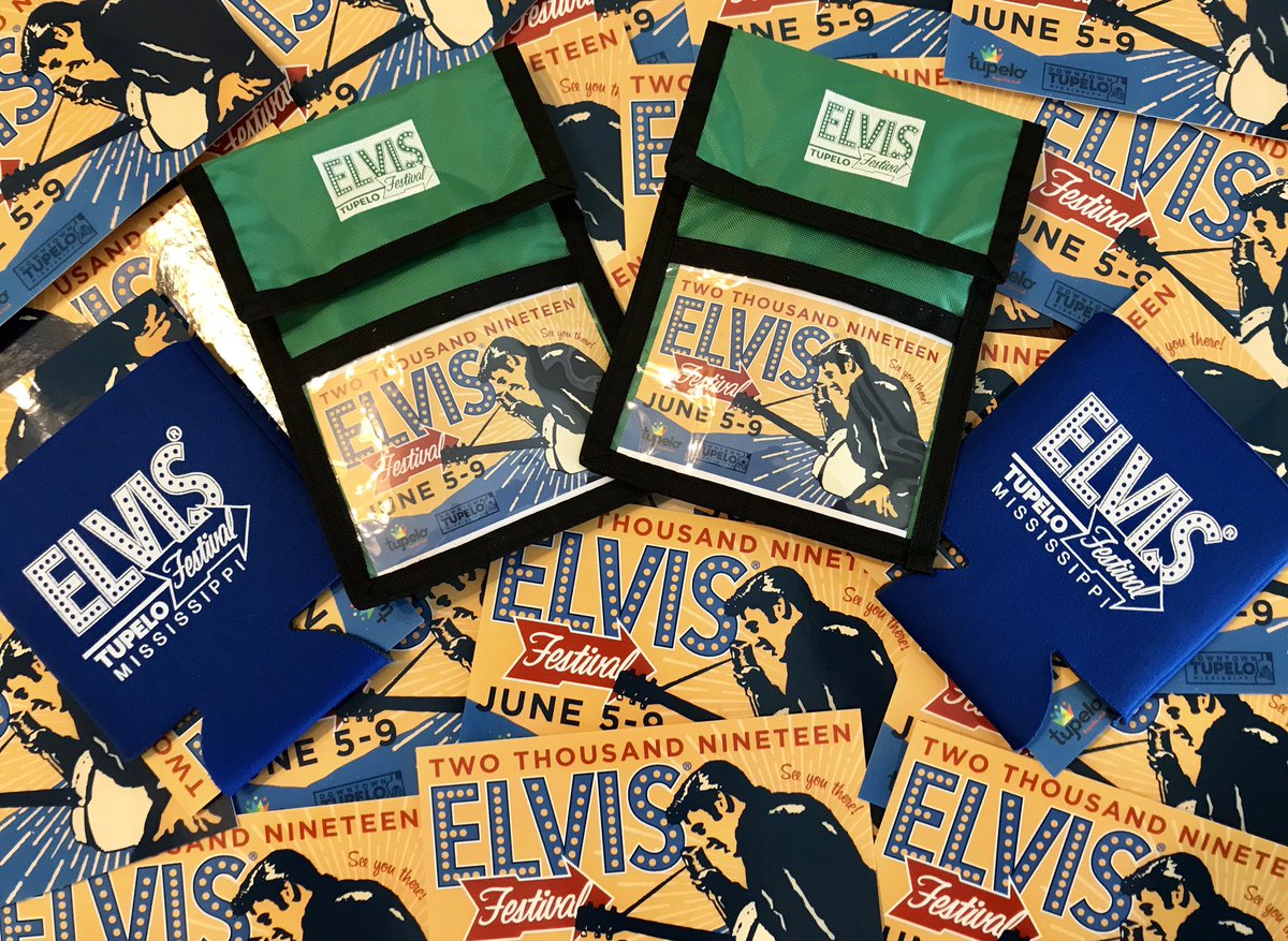 We’re heading up to Franklin, TN today with the <a href="/MyTupelo/">Tupelo, Mississippi</a> crew for the <a href="/PilgrimageFest/">Pilgrimage Festival</a> to give out some cool Tupelo Elvis Festival and Tupelo swag!! If you are planning to attend, come see us!! #TupeloElvisFest #MyTupelo #MakeThePilgrimage