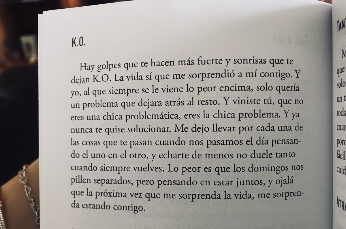 "Y viniste tú, que no eres una chica problemática, eres la chica problema." <a href="/iagocampa/">iago de la campa</a> #ViajesAKerguelen