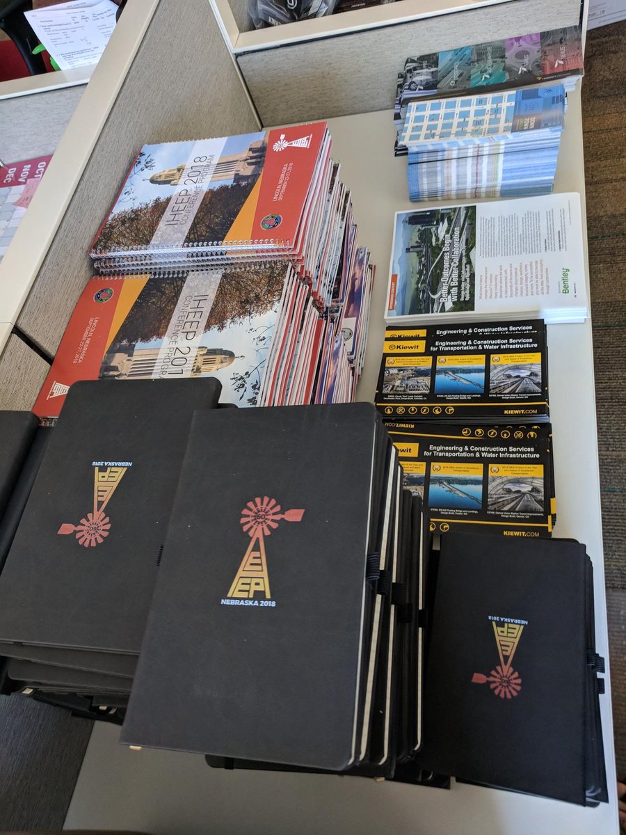IHEEP2019's tweet photo. Bags are being prepped for this weekend! Here's a sneak peek at what this year's #IHEEP2018 attendees can look forward to receiving... https://t.co/WXAoMY57P4