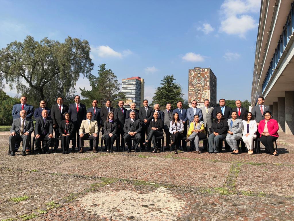 Inauguración del XLIX Congreso Nacional de la <a href="/fmopdh/">FMOPDH</a>   y Primer Congreso Internacional "Dr. Héctor Fix-Zamudio", celebrado en la Facultad de Derecho de la <a href="/UNAM_MX/">UNAM</a>.