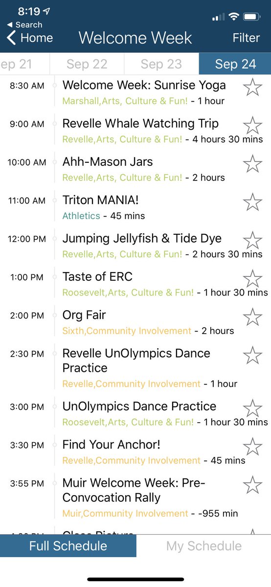 brettcpollak's tweet photo. It’s that time of year! Students coming back to @UCSanDiego for #ucsdwelcomeweek. The full schedule of events are on the mobile app. Download it now so you don’t miss out! https://t.co/erZYRI3YpW https://t.co/KhTd9y4RwR