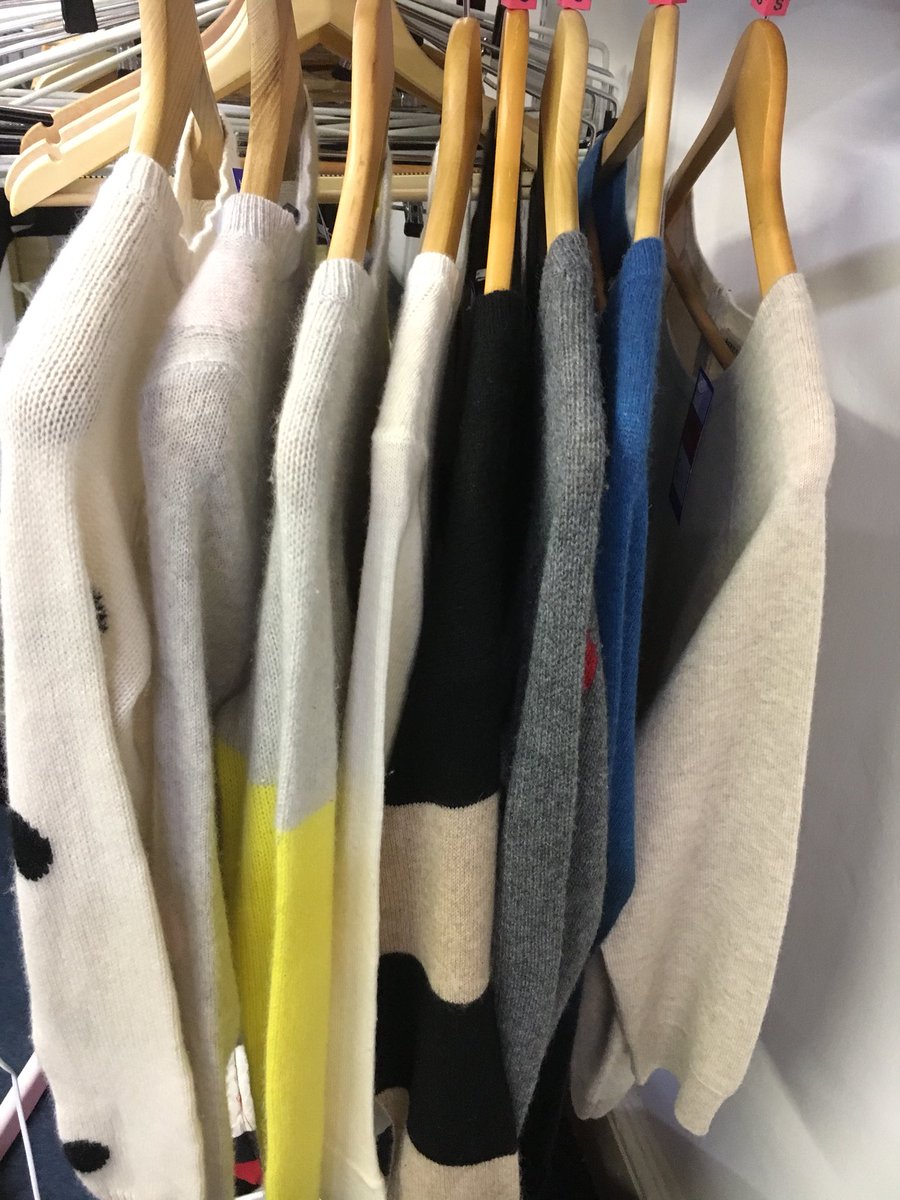 RiponCruk's tweet photo. How many cashmere jumpers?! Stunning donation with our grateful thanks! @CRUKShops #360cashmere https://t.co/RPDpqyzEEQ
