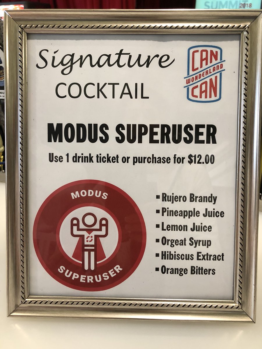 modusengagement's tweet photo. Our Superusers had a fun evening at @CanCanWonder after a full day of learning #ModusSummit https://t.co/AdImwHxBP6