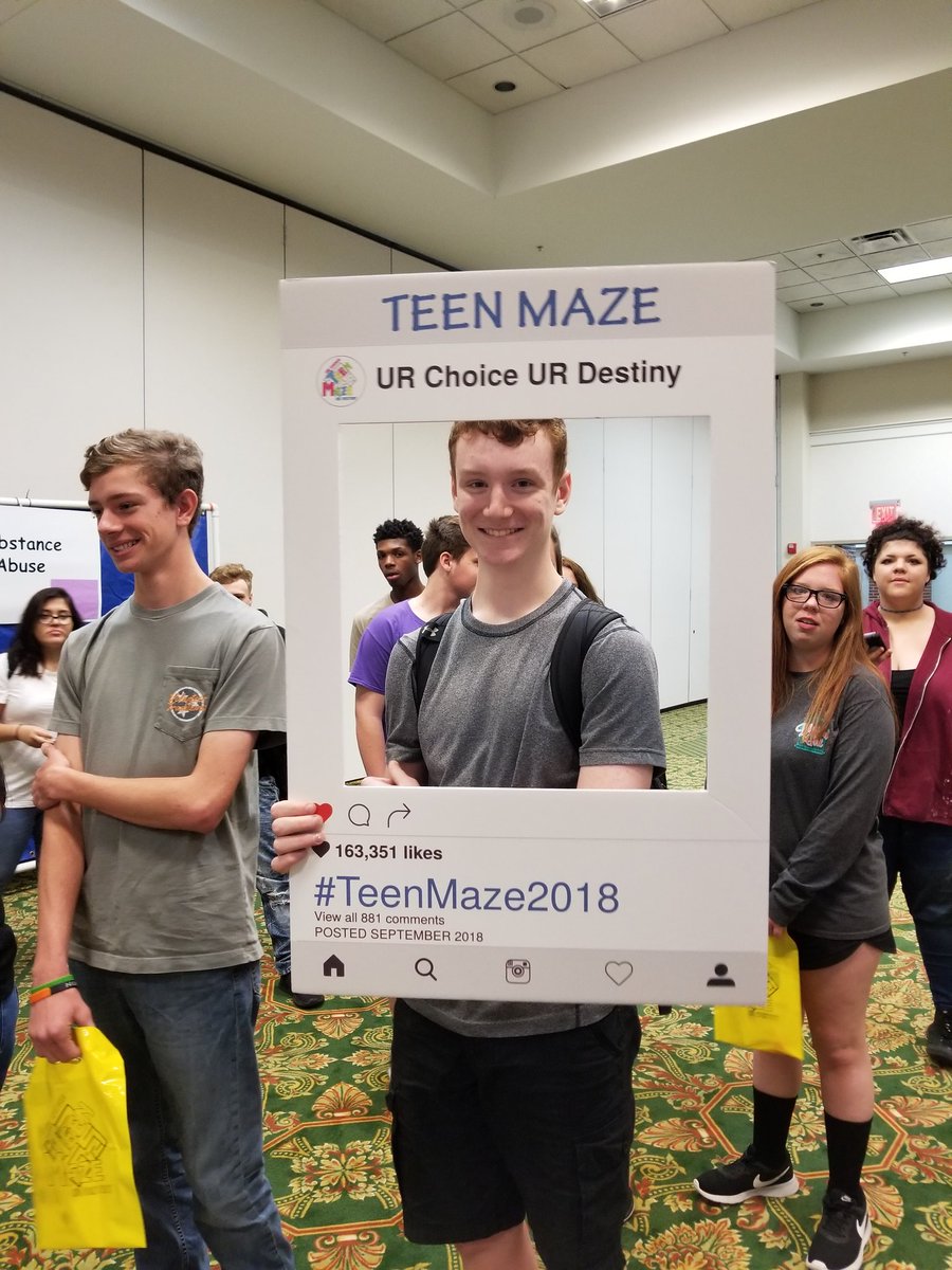 WCSMissionSupp's tweet photo. Teen Maze 2018 with LHS sophomores #TeenMaze2018 https://t.co/O5cPuYrDKj
