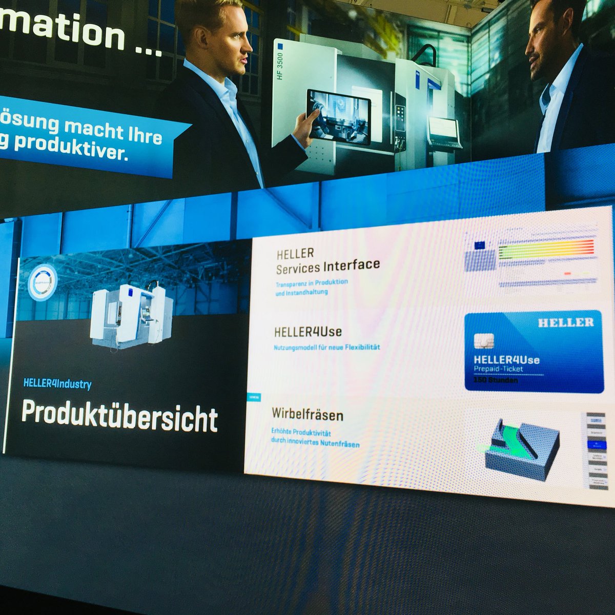 Katharina_Lamsa's tweet image. It‘s been a long day @amb_stuttgart and I’m absolutely delighted 😃 to see that @HELLER_Group_EN implements our #digitalization solutions 👍🏻 The #machinetool industry is on its #digitalway ✅ #AMB18 #digitaltransformation #cloud #EdgeComputing @J_S_K @hhuensch @_A_Friedrich