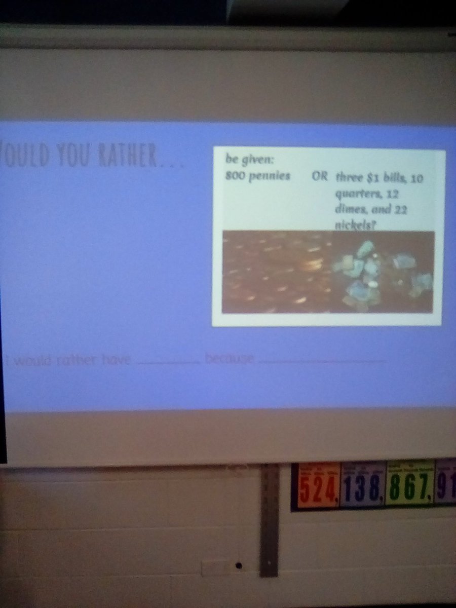 EWhiteside59's tweet photo. #krycanions discussing a would you rather question using math tools. They did a fantabulous job! 
#wouldyourather #mathtools #collaboration #Brentwood_Bears https://t.co/dMpuCTemOe