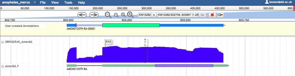 VBannotator's tweet image. I think you&apos;ve chosen the wrong ORF there Mr MAKER. Should probably give this a new ID as it has no correspondence to the existing CDS #AnnotationFail #VBannotation