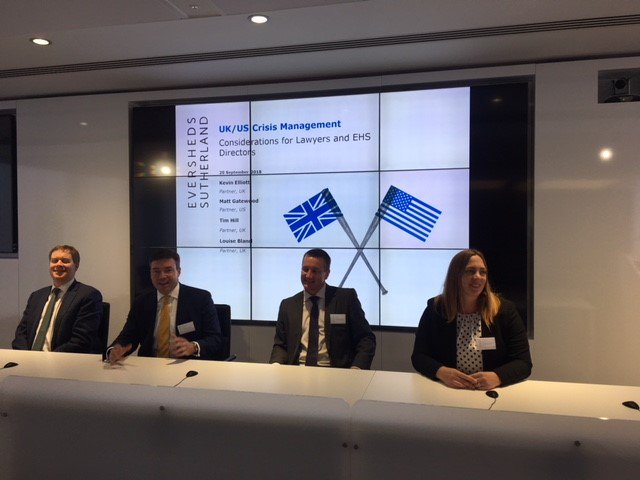 ESgloballaw's tweet photo. A superb training session today on UK / US Crisis Management with a focus on ‘how to prepare for the first 48 hours of a major health and safety incident’ #healthandsafety #ESEHS #healthandsafetytraining #crisismanagement https://t.co/aGn7pPYCyC