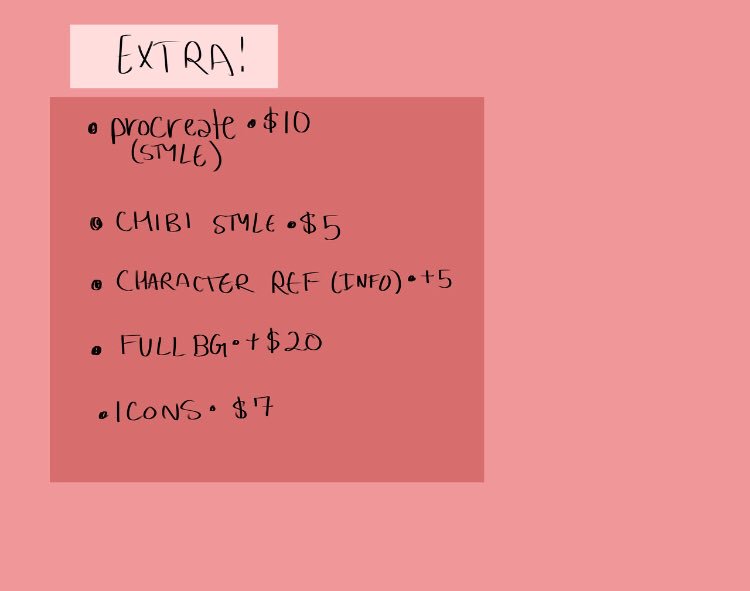 i updated my prices!! please commission me :,0 