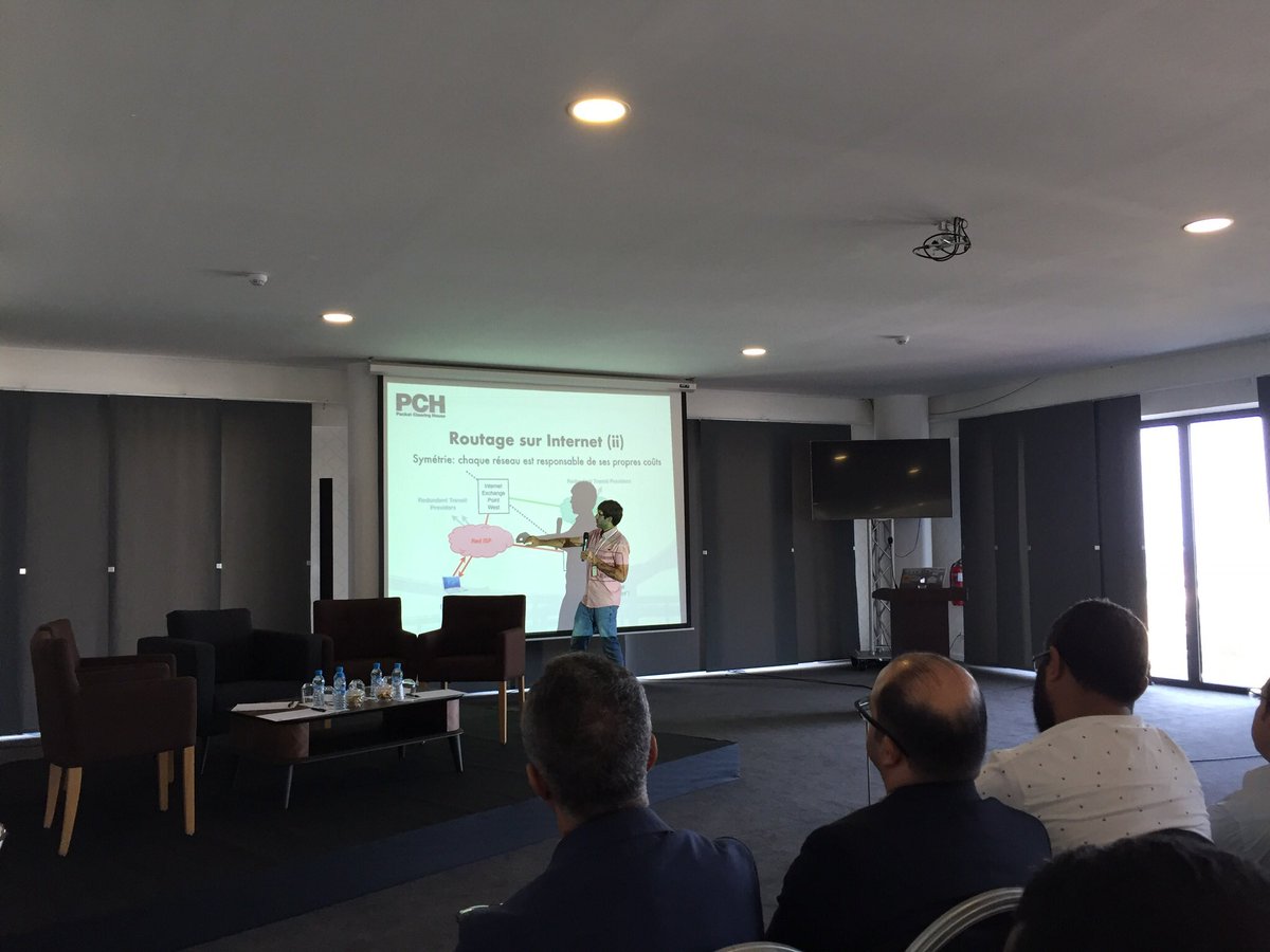 michukis's tweet photo. Gael from @PCHglobal presenting on the advantages of an IXP @ISOC_Africa #FNIM2018 https://t.co/eiZpjvByua