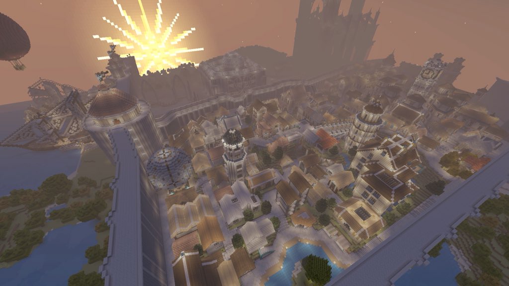 TheRoyalCity's tweet photo. @PlanetMinecraft Hi PlanetMinecraft, I have been building a city on Xbox for almost 5 years now. I just thought I’d share a few pictures of portion of the map. This part of the city is The Royal Village, everything is furnished &amp; loot-able! Downloadable early 2019 😃 #Minecraft https://t.co/qOFy04RyBD