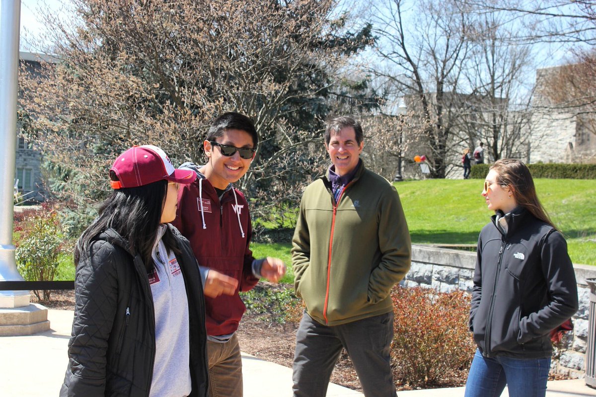 hokieambassador's tweet photo. "I really appreciate the last minute student panel in light of the tour cancellation...โ Check out this weekโs #HAPride on Facebook and Instagram! https://t.co/WhjtOuRe2O