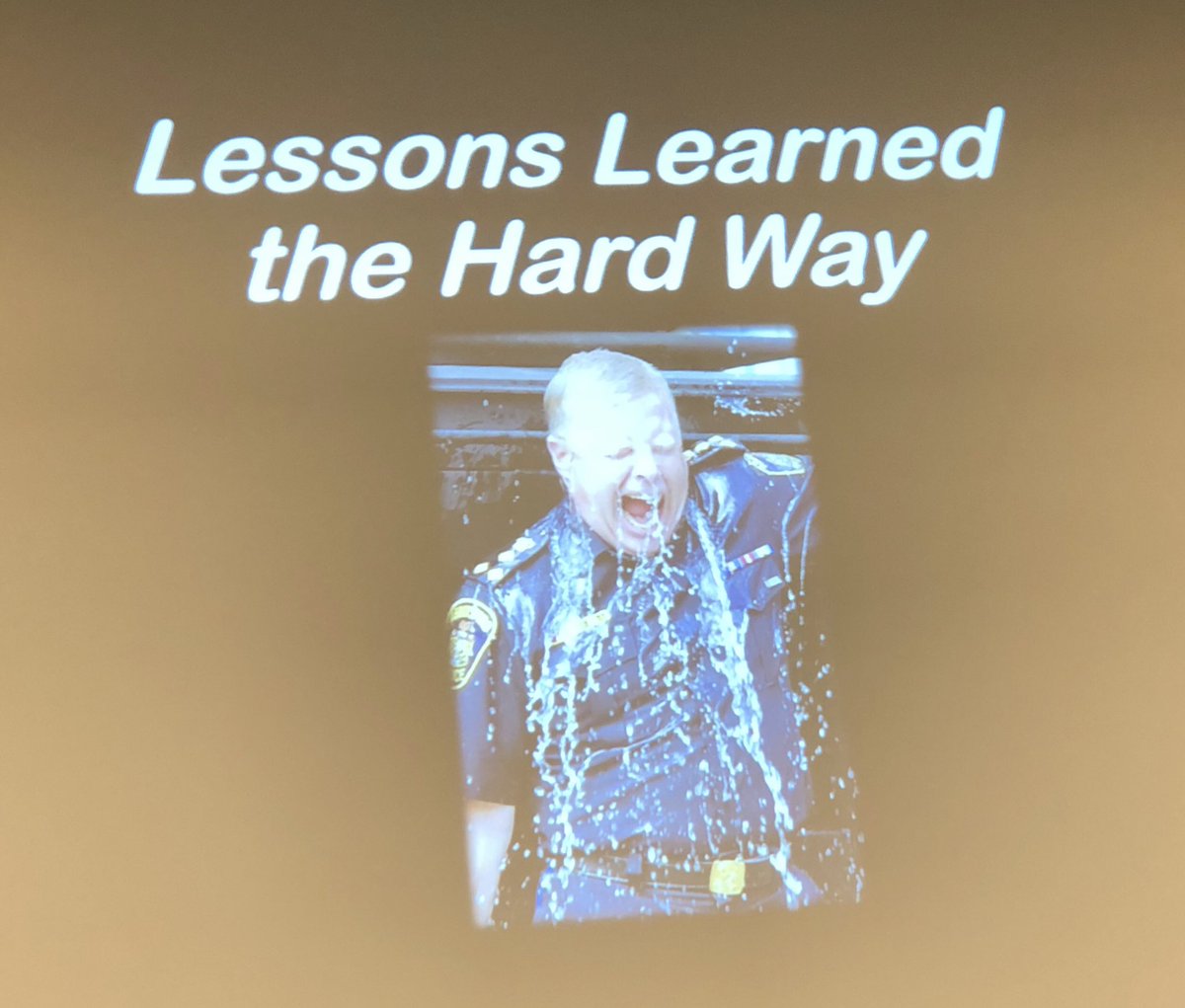 KimberlyVachon's tweet photo. Outstanding presentation on Ensuring Officer Mental Health and Well-Being by @AbbyPoliceDept Chief Bob Rich at Versaterm’s 2018 Re:Invent Users Workshop #VDX2018 #OfficerSafety #MentalWellness #JohnDavidson💝#HappyRetirement #Allegedly @Versadex https://t.co/N60TTg0fZV