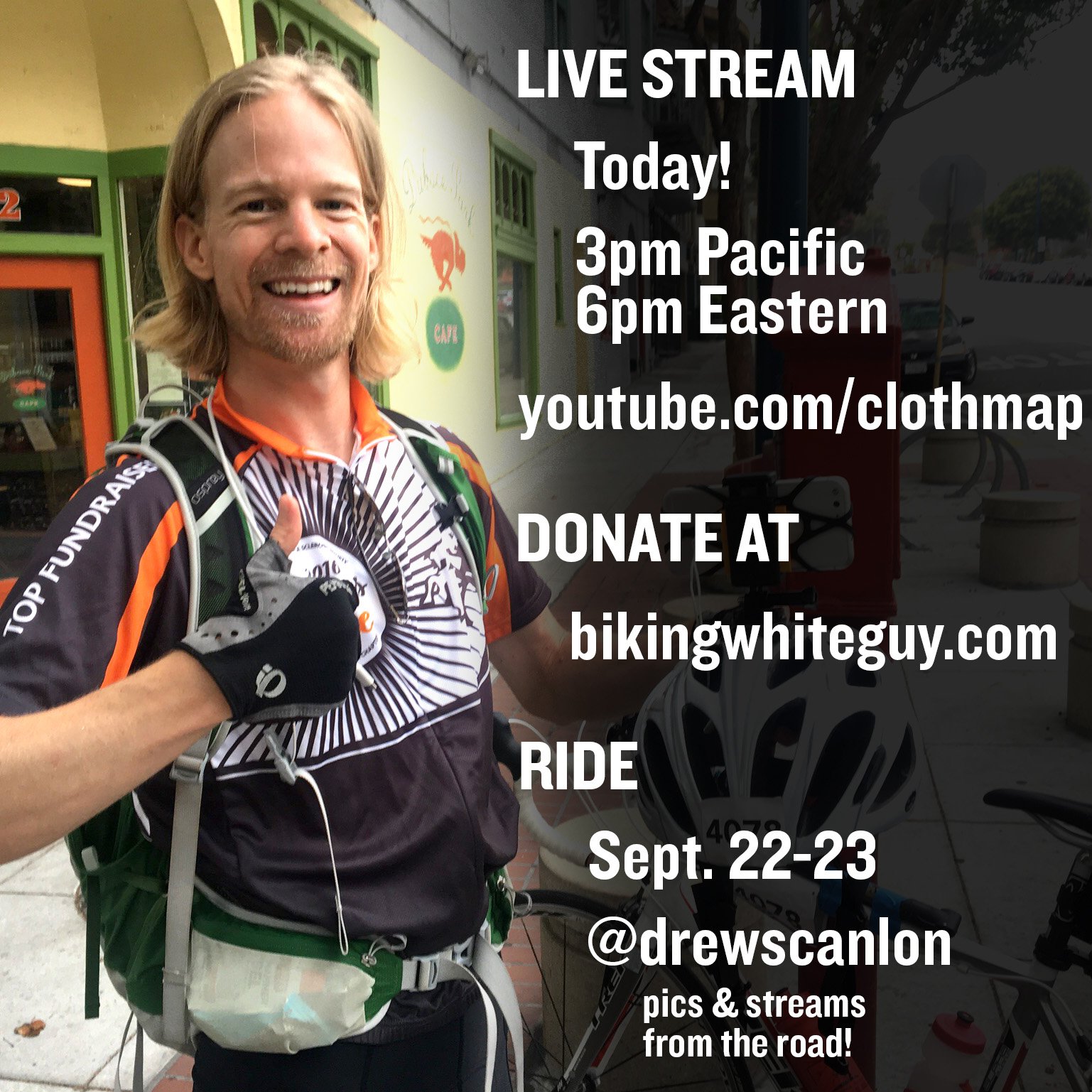 Drew Scanlon on Twitter "FRIENDS! It's that time again biking for MS