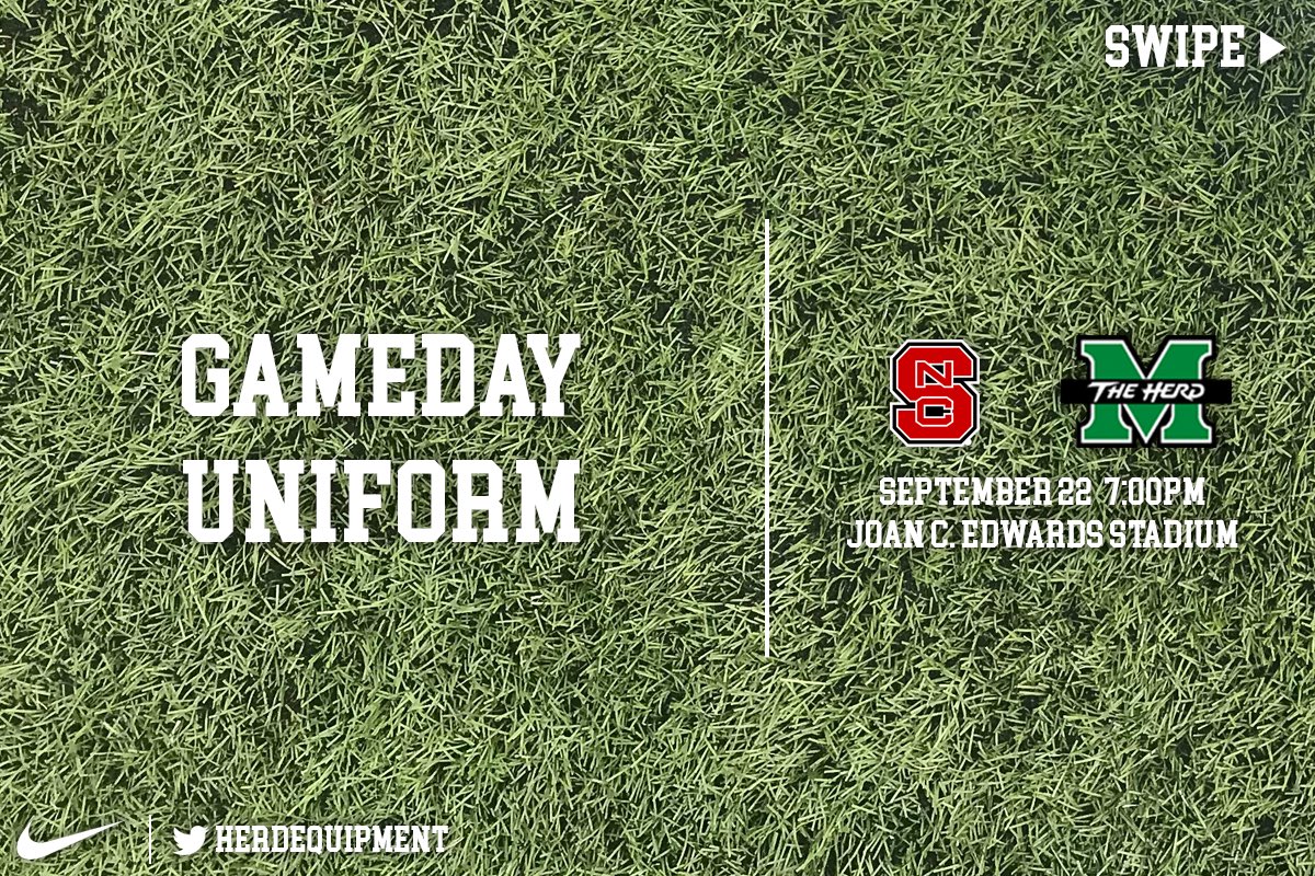 HerdEquipment's tweet photo. Here is a glimpse of what uniform we will wear Saturday vs @PackFootball.  Be there Saturday, Pack The Joan, &amp; BE LOUD #BeatNCState https://t.co/z5VPkw6KLy