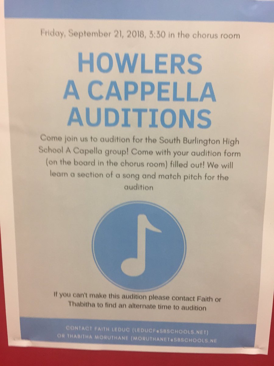 SBChorus1's tweet photo. Get lit at Howlers auditions 🔥🔥🔥🔥🔥 https://t.co/hRvKMhasCX