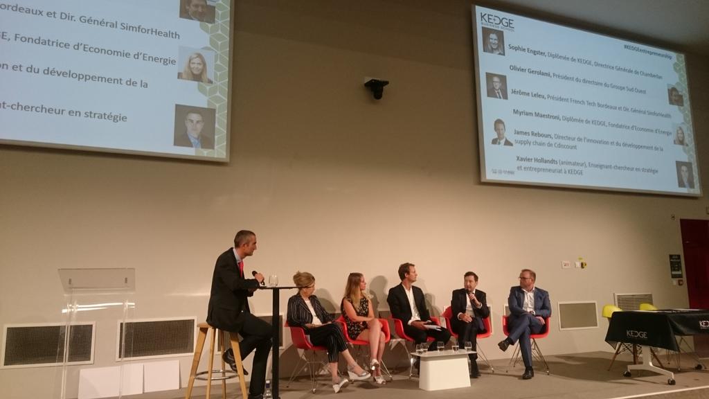 FeyrouzTripotin's tweet photo. Inauguration de #Kedgeentrepreneurship et #BizNursery sur le campus de #Bordeaux, avec #chamberlan #frenchtechbdx @cdiscount @kedgebsBDX https://t.co/FbYQIbIXFn