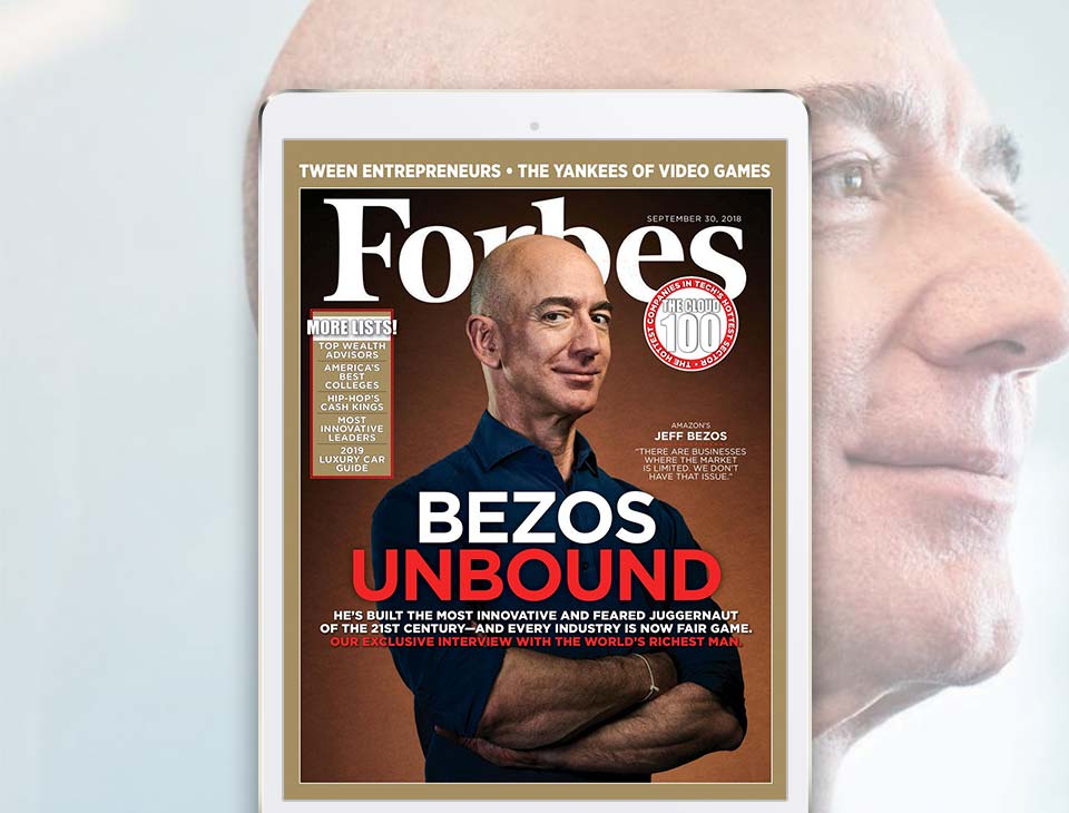 ReadlySupport's tweet image. America&apos;s most innovative - and feared - business leader is coming off a three-year run that has made him the richest person of all time. Now he tells @Forbes he&apos;s only begun to grow. us.readly.com