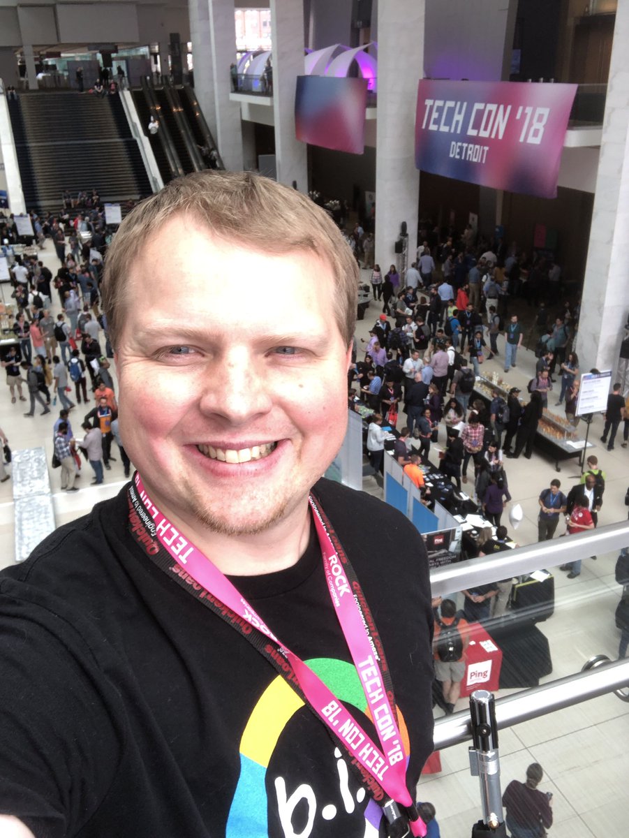 AvgJoeGames's tweet image. Lunch at #TechCon18