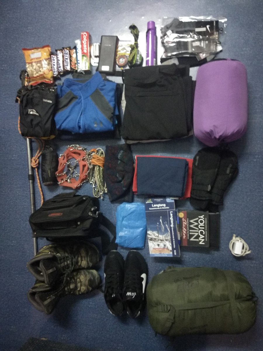JamesTamang11's tweet photo. Preparing for the short trip around Kathmandu valley.
#solotrekking #nagarkot #chisapani #rewind #refreshingmind #awatfrombusylife https://t.co/aAcLe3xhC3