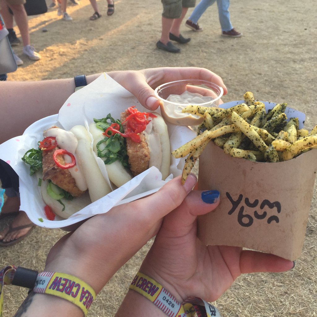 Throwback to this awesome meal from @yum_bun at @latitudefest. Does anyone else suffer food nostalgia for really tasty meals? 😋Take me back! 
#Throwbackthursday #foodnostalgia #steamedbun #takemeback #summermemories