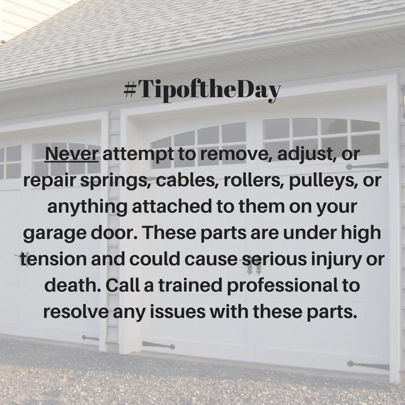 MetropolitanGar's tweet image. Follow our safety tips to stay clear of danger when operating your garage door. 

#tipoftheday #garagedoors #servingtorontoandgta #residentalgaragedoor #commercialgaragedoor #garagedoormanufacturer #garagedoormaintenance #garagedoorsafety #callaprofessional #garagedoorcare