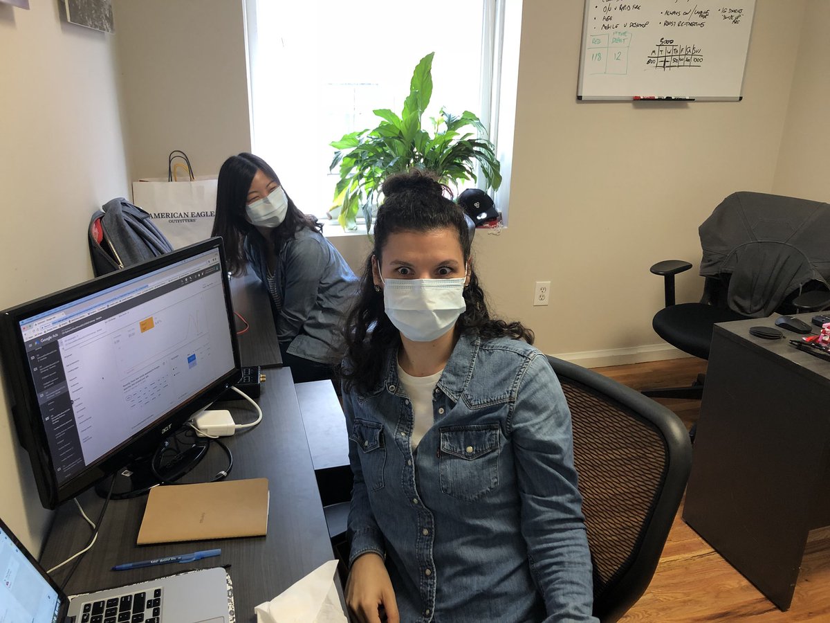 chatdynamo's tweet image. We will NOT get sick this week. Too much to do!😷😷😷😷