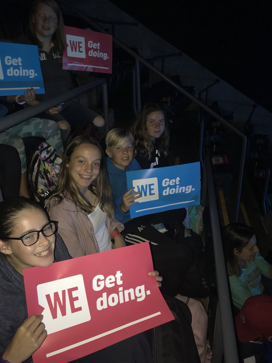 CobblestoneES's tweet photo. WE are so excited to be a part of WE Day.  WE can't wait to put our excitement into action.  #changemakers #WeDayToronto @GEDSB https://t.co/bxuyXyQUyh