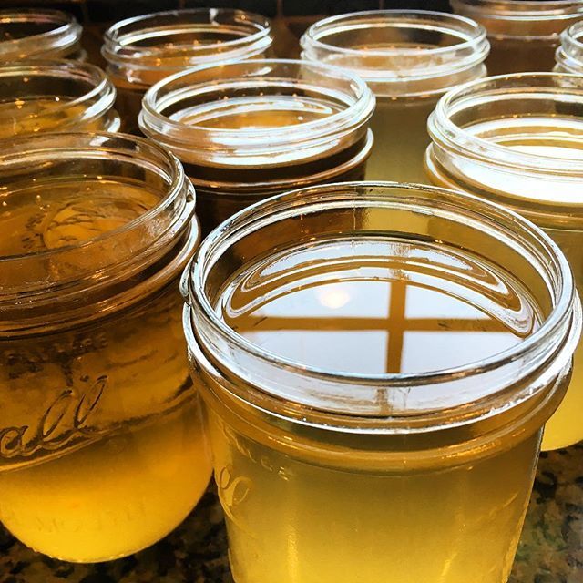 farmfresh4life's tweet photo. I rendered lard all day yesterday. It smells like I murdered a pig in my kitchen.
And my 11 year old son just told me it looks like pee.
#farmproblems #scratchcooking #farmhousekitchen #pigs #lard #rendering #pork #pig #farmpig #farmpigs #farmfresh #farmfreshforlife https://t.co/s3S3wWounT