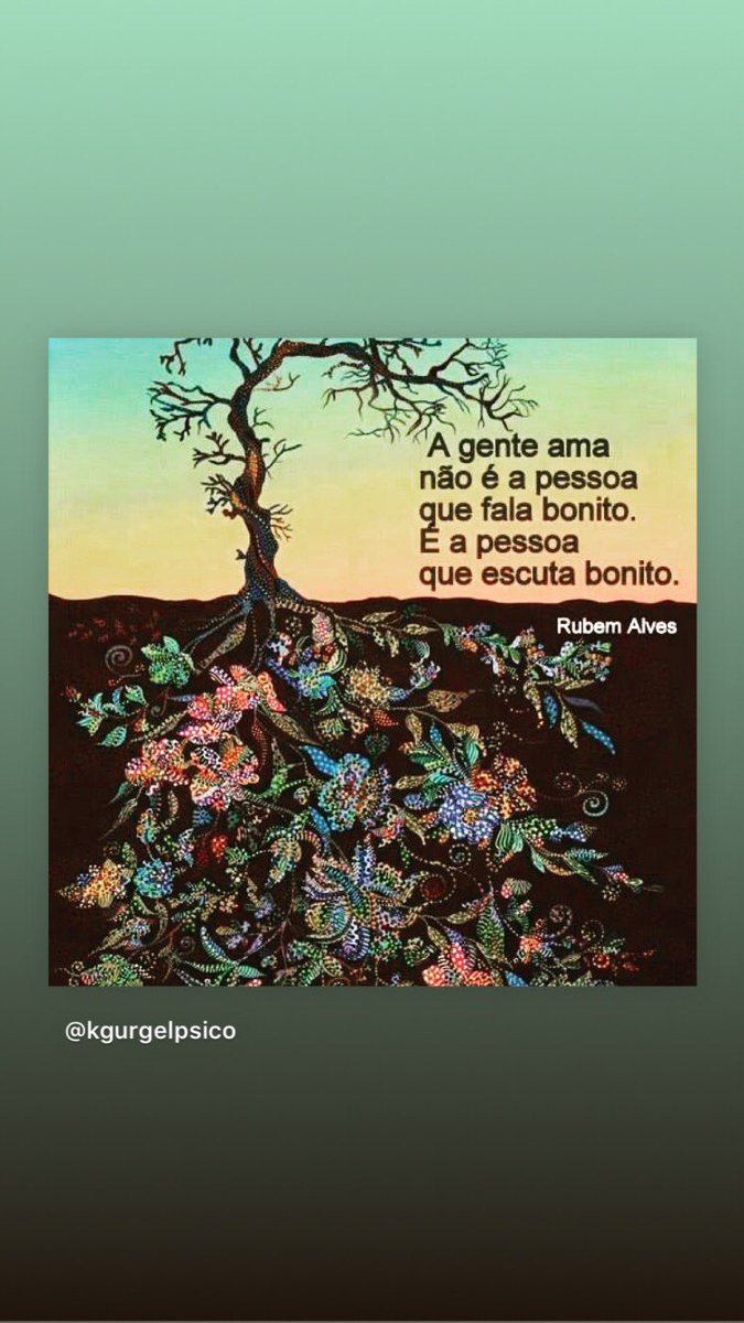 KatiaTerapia's tweet image. Falar só é terapêutico quando a escuta é profissional e qualificada. #psicoterapia #ajudaprofissional #psicoterapiaonline
@kgurgelpsico  katiagurgelterapiaonline.com.br