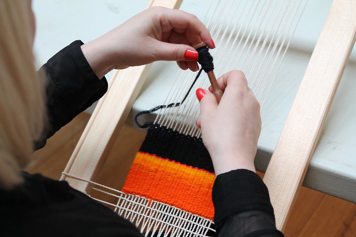 Weaving is not only a traditional method of textile production, but it can also help to improve your health! 

Research has shown that weaving and knitting can help to reduce your pulse rate and blood pressure. 

ow.ly/i8xj50j3pNy