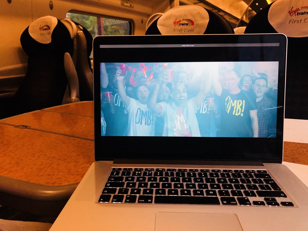 BOC_ATM's tweet photo. En route to London watching the #OMBLIVEFIVE film on repeat 👌🏻 https://t.co/720mAsrP8Q