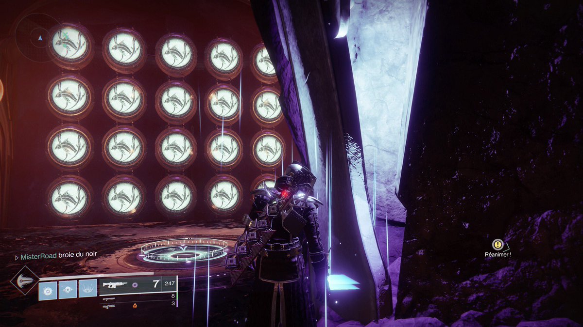 LudyRoad's tweet photo. Une sorte de casse tête est apparue dans une grotte juste avant Kali hum hum #destinyfr #Destiny2Forsaken https://t.co/o2x1GTCpYh