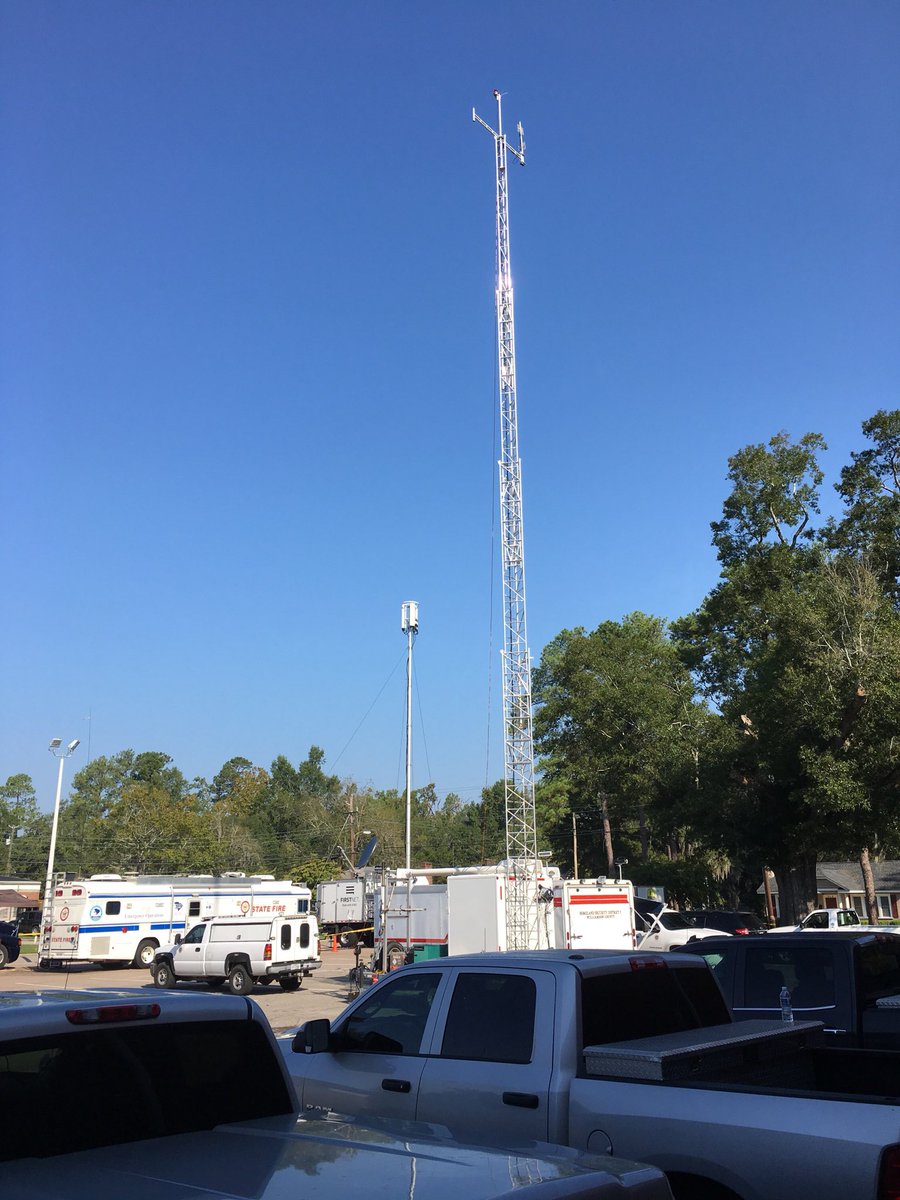 WCTNEMA's tweet photo. Our Communications Incident Support Teams successfully connected @FirstNetGov to local public safety comms. This connection provides inter-operability with swift water rescue teams in SC. The team has been working with SC Task Force 1 (@SCStateFire).   @TNAdvancedComms @T_E_M_A https://t.co/Mwu6dwZuYO