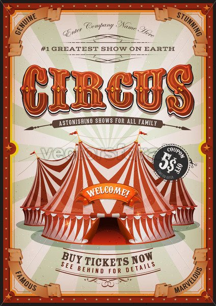 vectorsforall's tweet photo. 140 Vintage Circus Posters & Backgrounds! https://t.co/vUJ3pqcuuP #Circus #CircusHolidays #CircusParty #BigTopCircus #Vintage #Poster #Collection #Background #circusworld #circusfest #festival #vintage #circus2018 #circustvshows #summer #entertainment https://t.co/dH6m6ci9pe