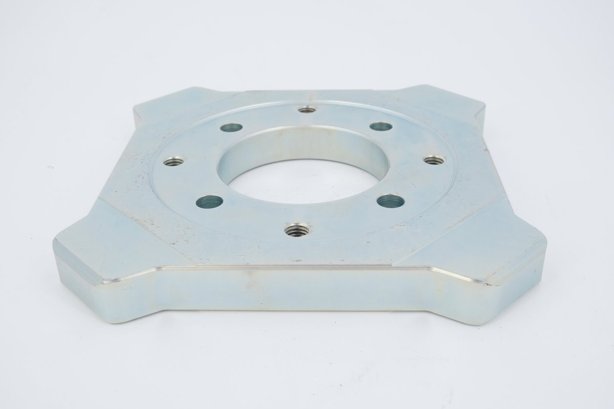 Vaughan's fully heat treated and zinc plated 4-tooth drive sprocket for MacNeil. #carwash #carwashparts #vaughan #vaughanindustries #sprockets #conveyor