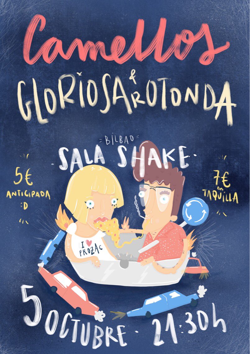 ¿Creías que lo habías visto todo? 🥠

Pues ajústate bien las gafas 3D, porque este 5 de octubre se prepara una pelea ilegal de rotondas contra animales en #bilbaocity 🤼‍♂️ 

5 oct a las 21.30h <a href="/GloriosaRotonda/">Gloriosa Rotonda</a> + @Camellosdigame en la #shakebilbao

Grasias a <a href="/LimboStarrMad/">*Limbo ⭐️ Starr*</a>