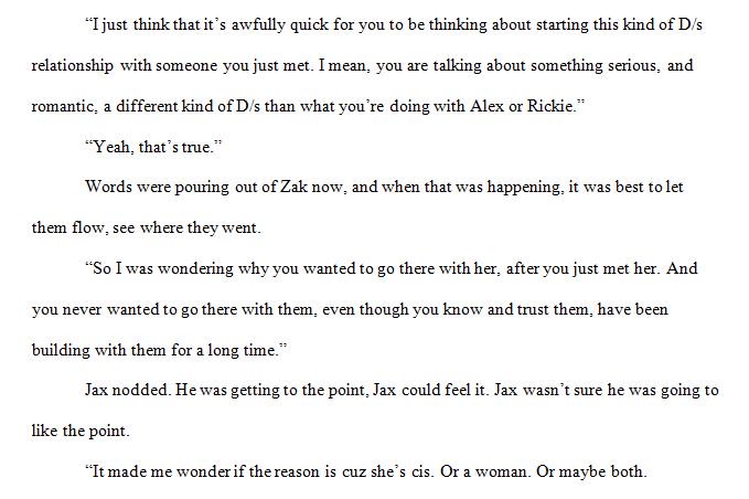 TGStoneButch's tweet image. Queerest lines in #ShockingViolet? Here are a few. 

“We spent half that meeting taking care of a cis woman’s feelings about getting shit for standing up for trans people.”

#LGBTWIP