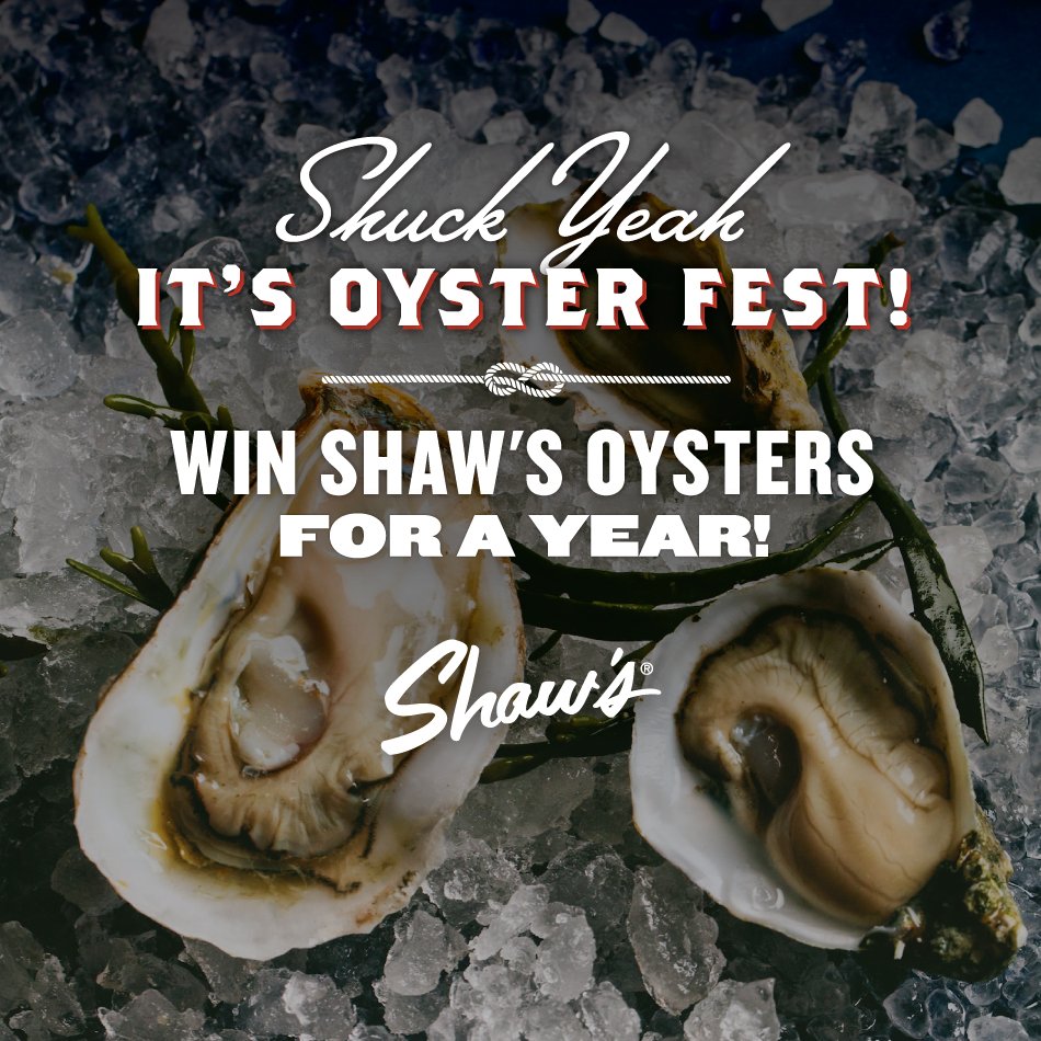 LettuceEntertainYou (@lettuceeats) on Twitter photo Shuck yeah. Get ready for <a href="/shellyfromshaws/">Shaw's Crab House</a> Oyster Fest by entering for the chance to win oysters for a year: goo.gl/bjC8vC Shuck yeah. Get ready for <a href="/shellyfromshaws/">Shaw's Crab House</a> Oyster Fest by entering for the chance to win oysters for a year: goo.gl/bjC8vC