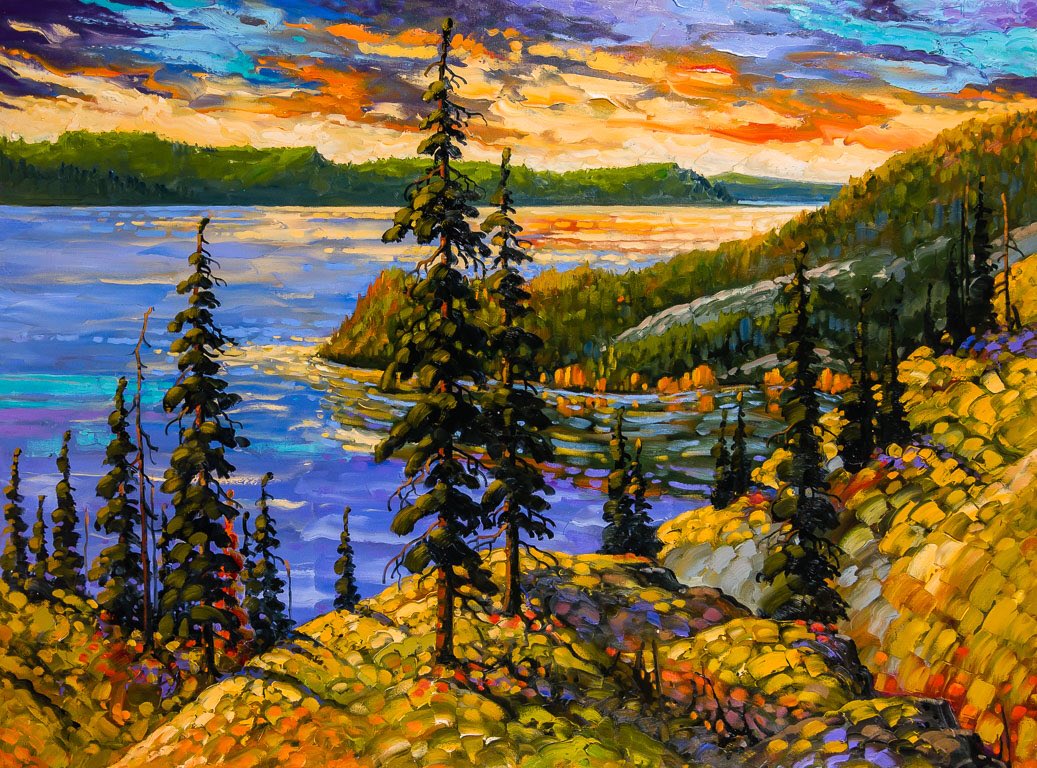 shop124street's tweet photo. You may have to wait a week before you can see Rod Charlesworth’s “Colourful Horizons” at @westendgallery, but it may just be worth the trip. #FallGalleryWalk is this weekend, and Charlesworth’s exhibit opens September 29! https://t.co/iJkKdfw8iM
